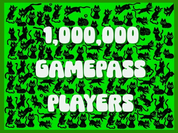 《小猫咪，大城市》GamePass玩家数量超过100万！！-第1张图片