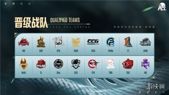 PUBG PCL2024春季赛16强名单出炉，全员蓄势待发争夺桂冠！-第2张图片