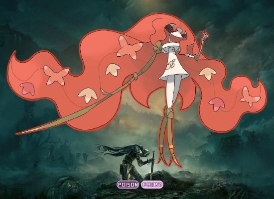 双厨狂喜！博主绘制宝可梦版《艾尔登法环》-第6张图片