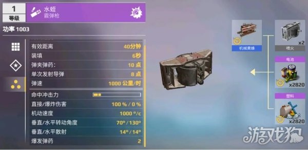 创世战车连射型火炮怎么样 弹道速度属性介绍-第1张图片